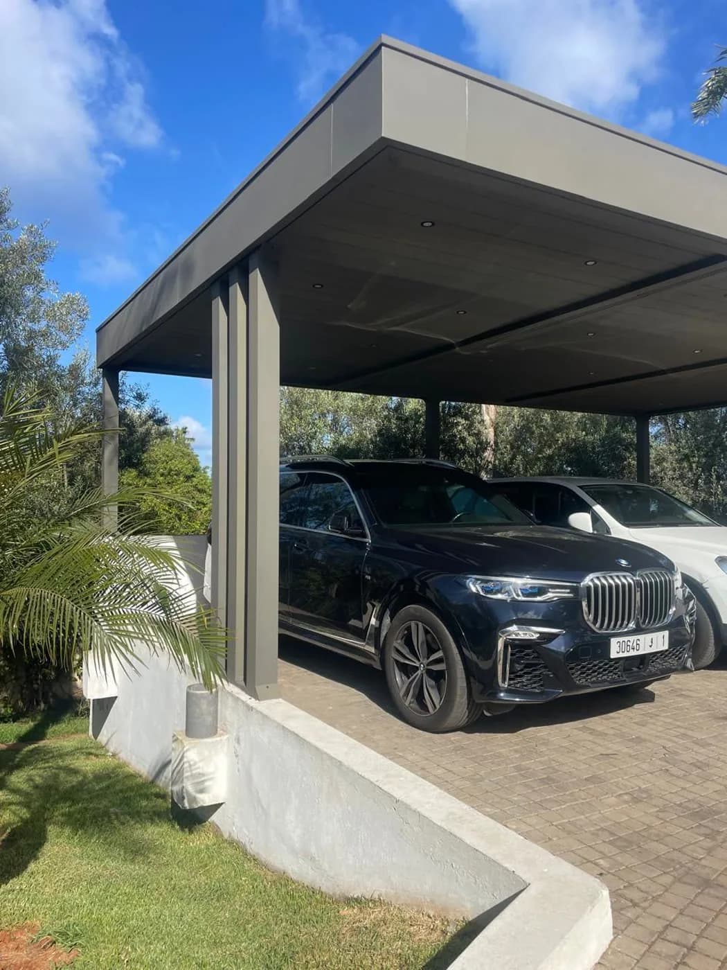 Carport aluminium · Villa