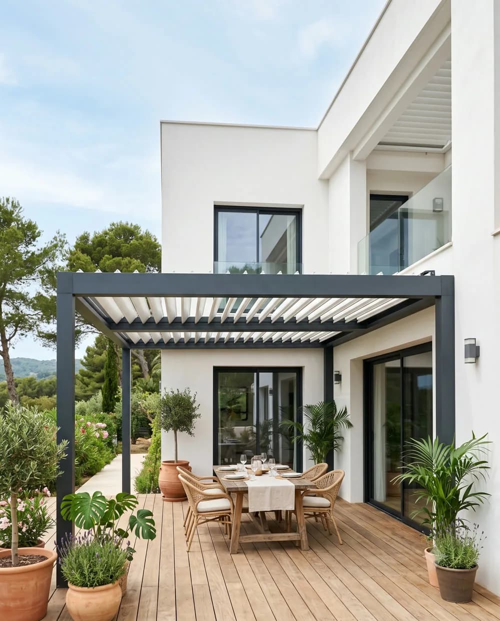 Pergola bioclimatique